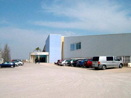 Centro deportivo donde se efectúa la deshumectación