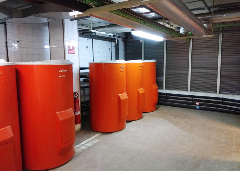 Instalación y control de calefacción y ACS